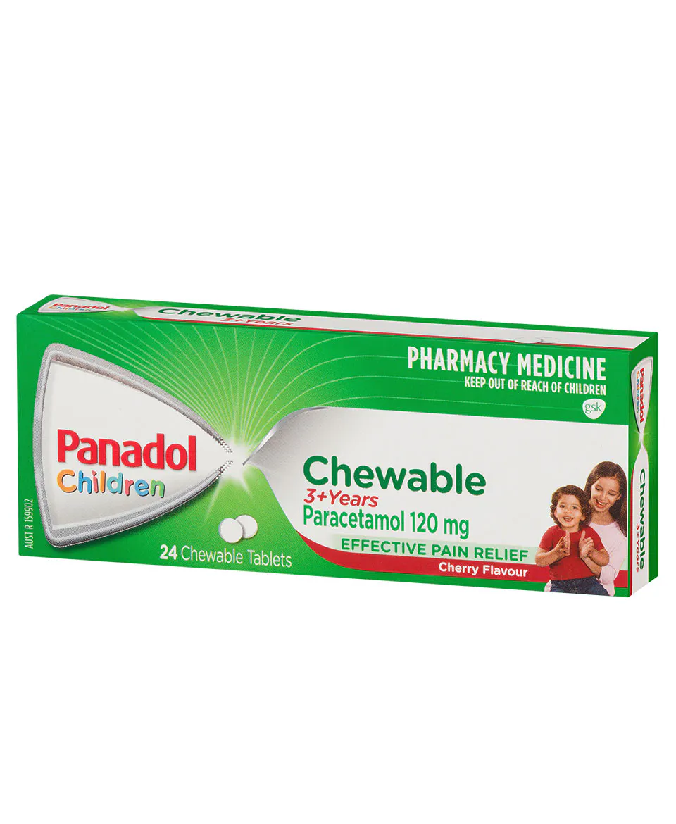 Panadol Chewable Tablets For Children 3 Panadol AU